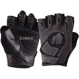 כפפות עור משולב של Gorilla Wear כפפות עור משולב של Gorilla Wear