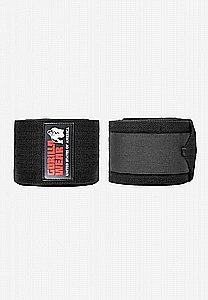 רצועות ברכיים לתמיכה - שחור - 200 ס"מ | Gorilla Wear רצועות ברכיים לתמיכה - שחור - 200 ס"מ | Gorilla Wear