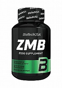 ZMB – BioTech USA | שילוב אופטימלי של אבץ, מגנזיום וויטמין B6 לתמיכה הורמונלית (60 קפסולות) ZMB – BioTech USA | שילוב אופטימלי של אבץ, מגנזיום וויטמין B6 לתמיכה הורמונלית (60 קפסולות)