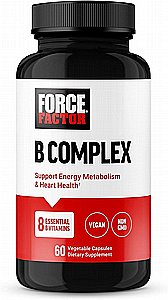 🟥 Force Factor Vitamin B Complex | קומפלקס ויטמיני B (60 קפסולות צמחיות) 🟥 Force Factor Vitamin B Complex | קומפלקס ויטמיני B (60 קפסולות צמחיות)