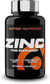 אבץ 25 מ״ג מבית סייטק נוטרישן - Scitec Nutrition | חיזוק מערכת החיסון ותמיכה הורמונלית | 100 טבליות אבץ 25 מ״ג מבית סייטק נוטרישן - Scitec Nutrition | חיזוק מערכת החיסון ותמיכה הורמונלית | 100 טבליות
